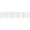 Arched Garden Fence Set 77.5x78.5 cm - Green | Hipomarket