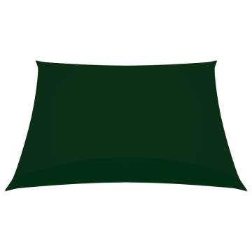 Sunshade Sail Oxford Fabric 2.5x2.5m Dark Green - HipoMarket