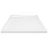 Shower Base Tray with Dots White 80x100 cm - Modern & Durable