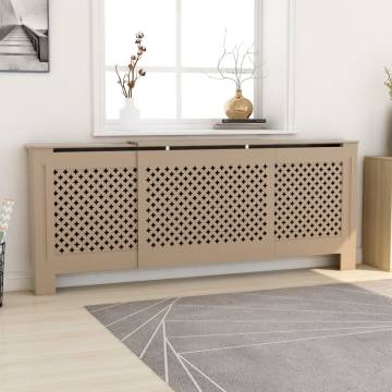 Stylish MDF Radiator Cover 205 cm - Modern Home Furniture