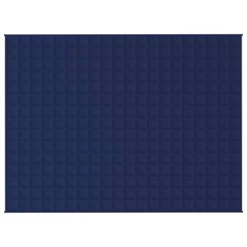 Weighted Blanket Blue 152x203 cm - Comfort & Sleep Aid