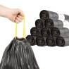 Bin Bags with Drawstrings - 250 pcs Black 60 L | HipoMarket