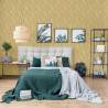 DUTCH WALLCOVERINGS Mae Wallpaper - Ochre & Beige Design