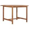 Garden Dining Table 110x110x75 cm Solid Wood Teak Quantity in Package 1 Shape octagon 