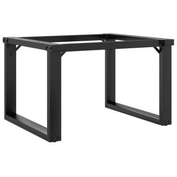 Cast Iron O-Frame Coffee Table Legs - 50x40x38 cm