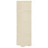 Plastic Cabinet 40x43x164 cm - Wood Design Angora White