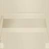 Plastic Cabinet 40x43x164 cm - Wood Design Angora White