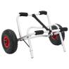 Kayak Trolley Foldable 45 kg Aluminium Size 71 x 36 x 8 cm Quantity in Package 1 