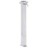 Garden Water Column 100 cm Stainless Steel Square | HipoMarket