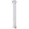 Garden Water Column 100 cm Stainless Steel Square | HipoMarket