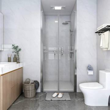 Shower Door Clear ESG 86x190 cm - Elegant & Functional Design