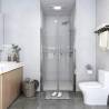 Shower Door Clear ESG 86x190 cm Colour silver Size 86 x 190 cm Model clear 