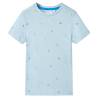 Kids' T-shirt Light Blue 116 Colour light blue Size 116 (5-6y) 