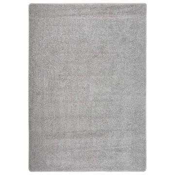 Shaggy Rug Light Grey 160x230 cm | Anti-Slip Comfort