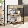 Kitchen Trolley Sonoma Oak - Stylish Storage Solution