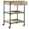 Kitchen Trolley Sonoma Oak - Stylish Storage Solution