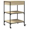 Kitchen Trolley Sonoma Oak - Stylish Storage Solution