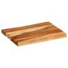 Solid Acacia Wood Chopping Board 35x25x2.5 cm | Hipo Market