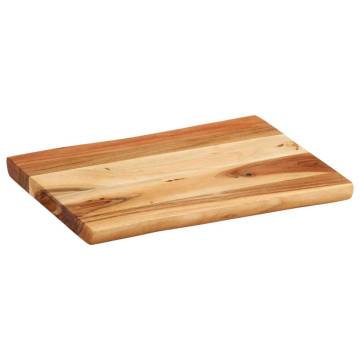 Solid Acacia Wood Chopping Board 35x25x2.5 cm | Hipo Market