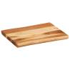 Solid Acacia Wood Chopping Board 35x25x2.5 cm | Hipo Market