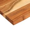 Solid Acacia Wood Chopping Board 35x25x2.5 cm | Hipo Market