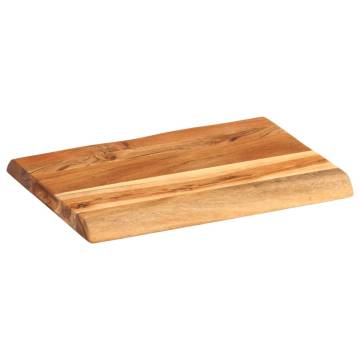 Solid Acacia Wood Chopping Board 35x25x2.5 cm | Hipo Market