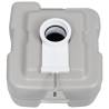 Portable Camping Toilet Grey 20+10 L - Ideal for Outdoor Use