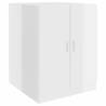 Washing Machine Cabinet High Gloss White - 71x71.5x91.5 cm