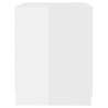 Washing Machine Cabinet High Gloss White - 71x71.5x91.5 cm