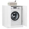 Washing Machine Cabinet High Gloss White - 71x71.5x91.5 cm