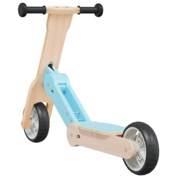 Kids Scooter 2-in-1 Light Blue - Fun & Safe for Ages 2-5