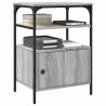 3-Tier Printer Stand - Grey Sonoma, Engineered Wood | HipoMarket