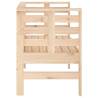 Solid Wood Pine Garden Bench - 111.5x53x71 cm | HipoMarket