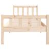 Solid Wood Bed Frame 75x190 cm - Small Single