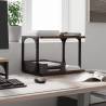 2-Tier Printer Stand in Brown Oak | Organised Workplace Solution