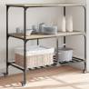 Kitchen Trolley Sonoma Oak 100x50x95 cm Engineered Wood Colour sonoma oak 