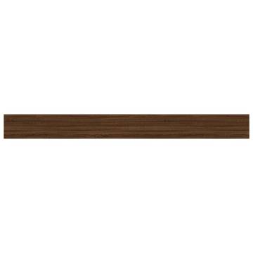 Wall Shelves 4 pcs Brown Oak | Stylish & Durable Storage