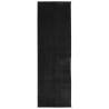 HUARTE Soft Black Rug 80x250 cm - Washable & Non-Slip