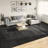 Shaggy Rug High Pile Modern Anthracite 300x400 cm Colour anthracite Size 300 x 400 cm 