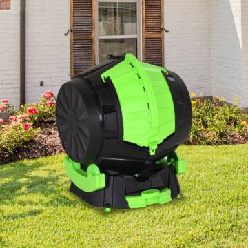 Tumbling Composter 50L - Efficient Garden Waste Recycling