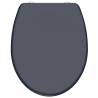 SCHÜTTE Duroplast Toilet Seat with Soft-Close Quick Release ANTHRAZIT Colour anthracite Quantity in Package 1 