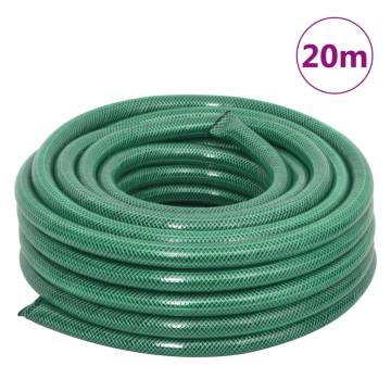 Garden Hose Green 0.9" 20m PVC - Durable & Flexible