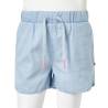 Kids' Shorts Soft Denim Blue 128 - Stylish & Comfortable Wear