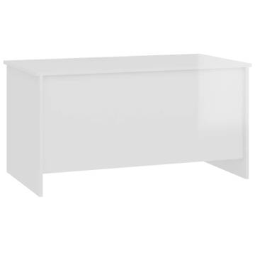 High Gloss White Coffee Table - Stylish & Functional Design