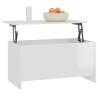 High Gloss White Coffee Table - Stylish & Functional Design