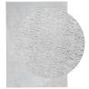 HUARTE Short Pile Soft Washable Grey Rug 140x200 cm