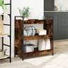 Kitchen Trolley Smoked Oak 70x30x82 cm - Stylish Storage Solution