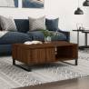 Coffee Table Brown Oak 90x60x35 cm Engineered Wood Colour brown oak Quantity in Package 1 