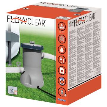 Bestway Flowclear Swimming Pool Filter Pump - 2006 L/h