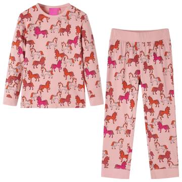 Kids' Pyjamas Long Sleeves Light Pink - Quality Kidswear | Hipo Market